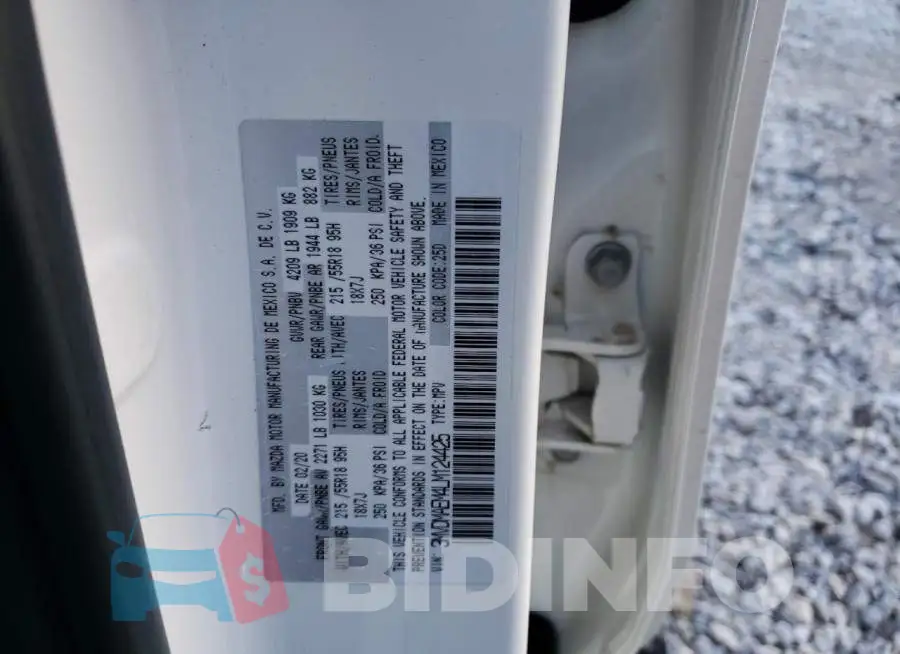 3MVDMAEM4LM124425 Photo# 13