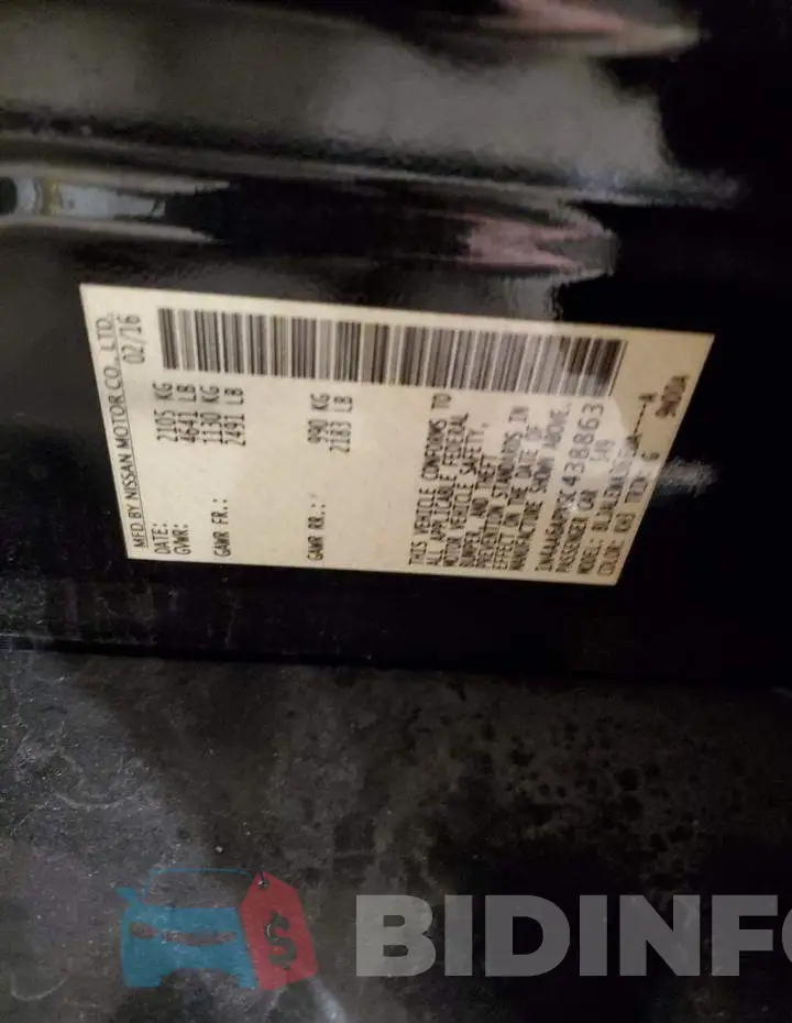 1N4AA6APXGC438863 Photo# 12