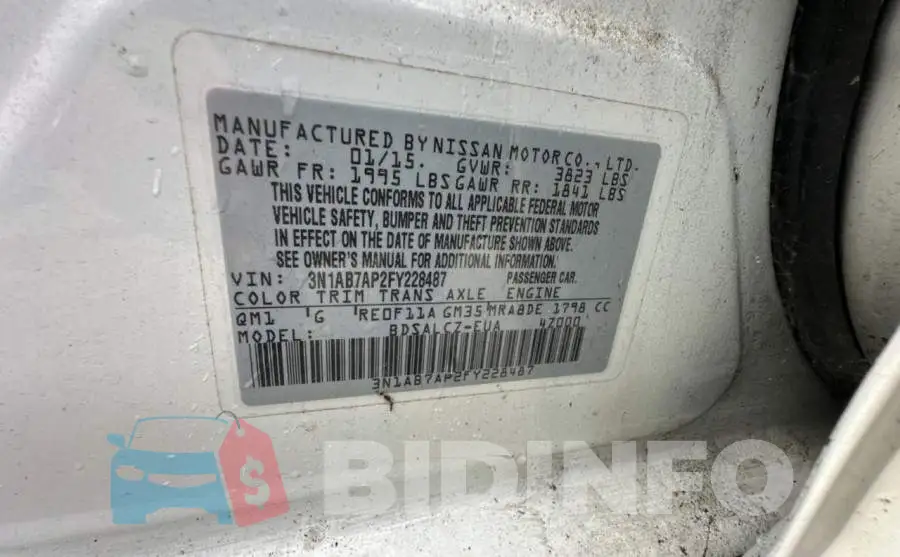 3N1AB7AP2FY228487 Photo# 10