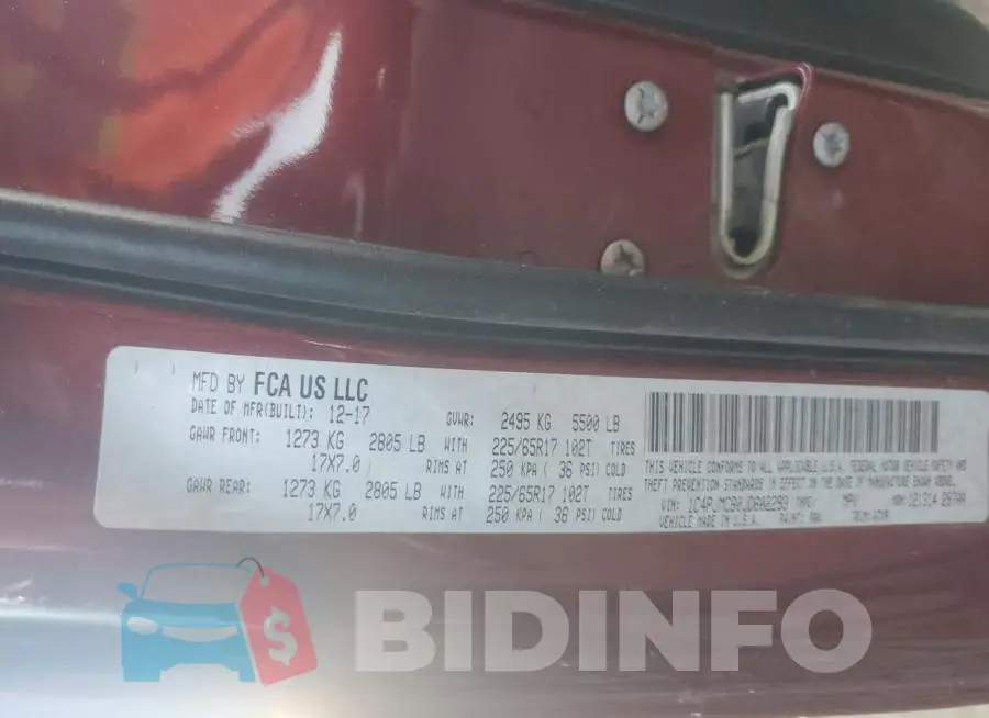 1C4PJMCB0JD602293 Photo# 12