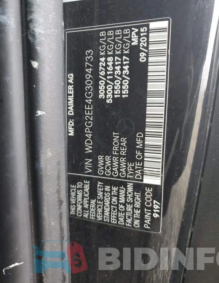 WD4PG2EE4G3094733 Photo# 14