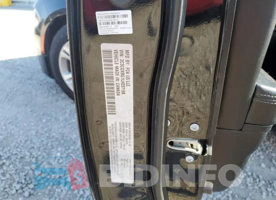 2C3CDXBG1LH237198 Photo# 12