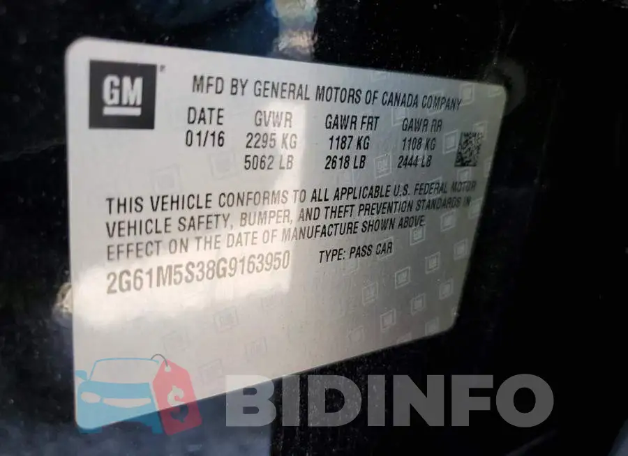 2G61M5S38G9163950 Photo# 12