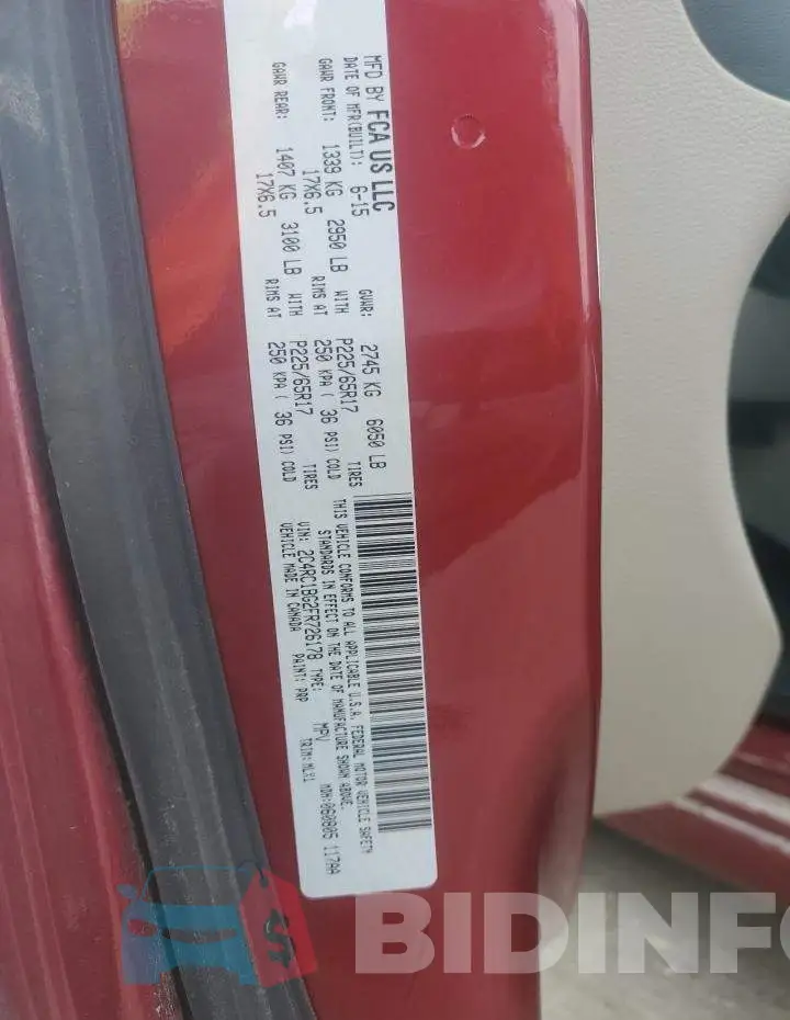2C4RC1BG2FR726178 Photo# 13