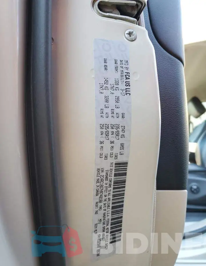 2C4RC1BG7HR748180 Photo# 14