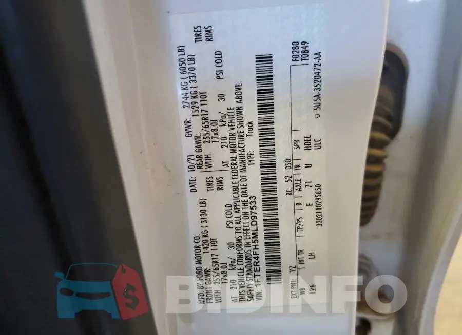 1FTER4FH5MLD97533 Photo# 13