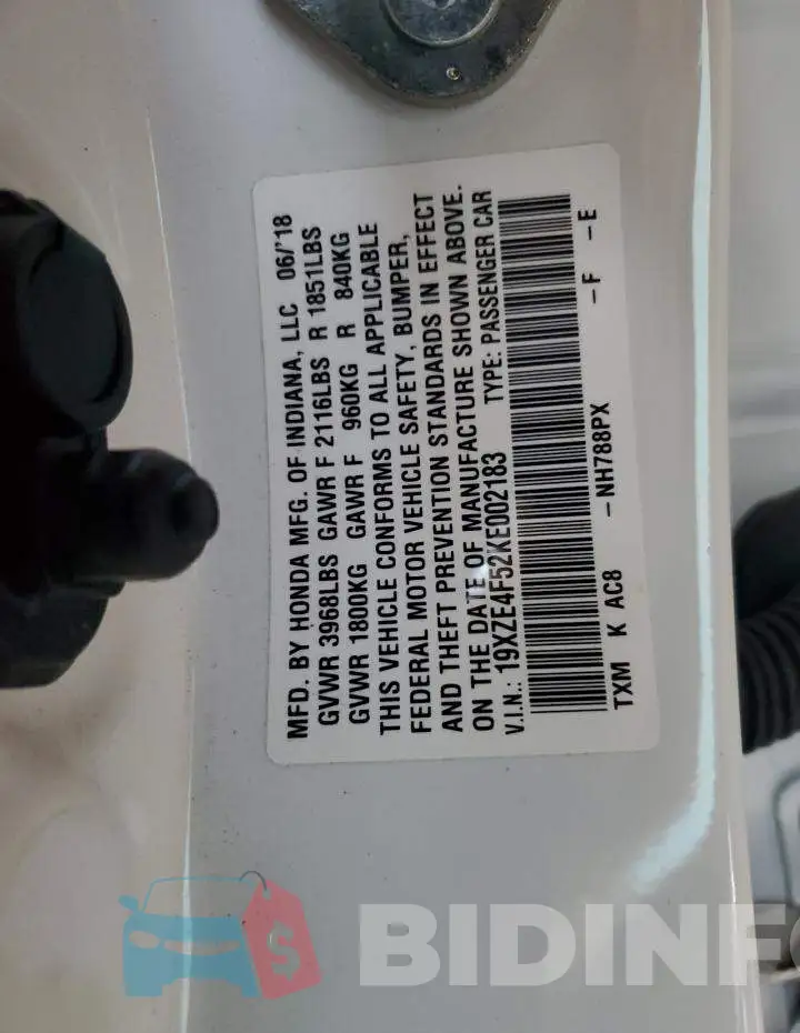 19XZE4F52KE002183 Photo# 12