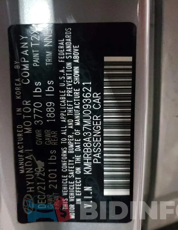 KMHRB8A37MU093621 Photo# 12