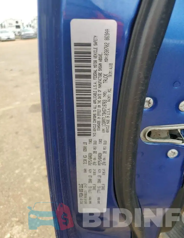 1C6RR7LT9HS718763 Photo# 12