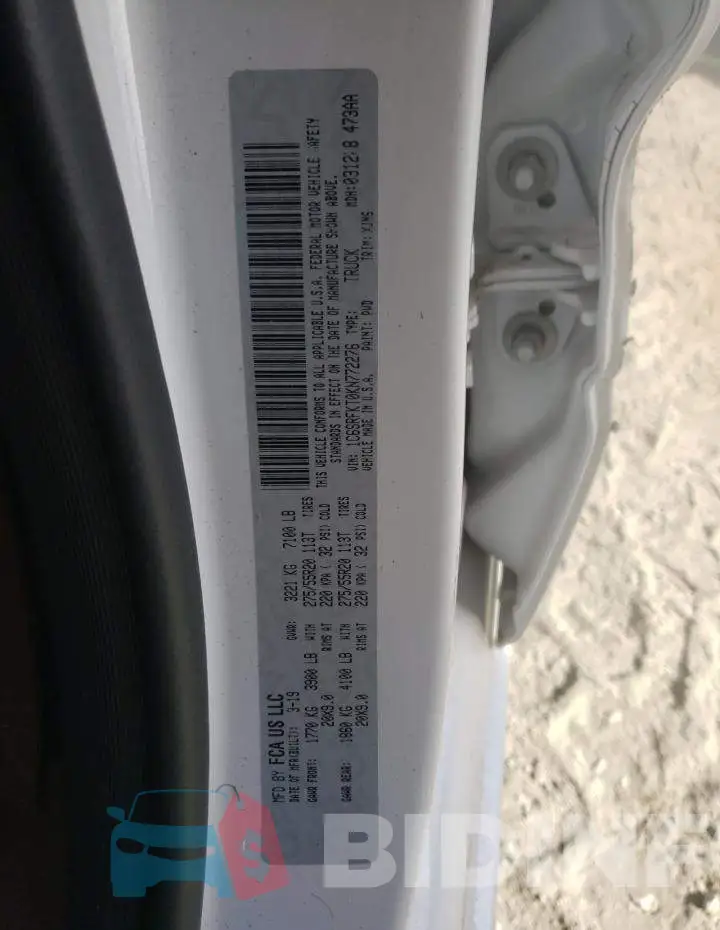 1C6SRFKT0KN772276 Photo# 12