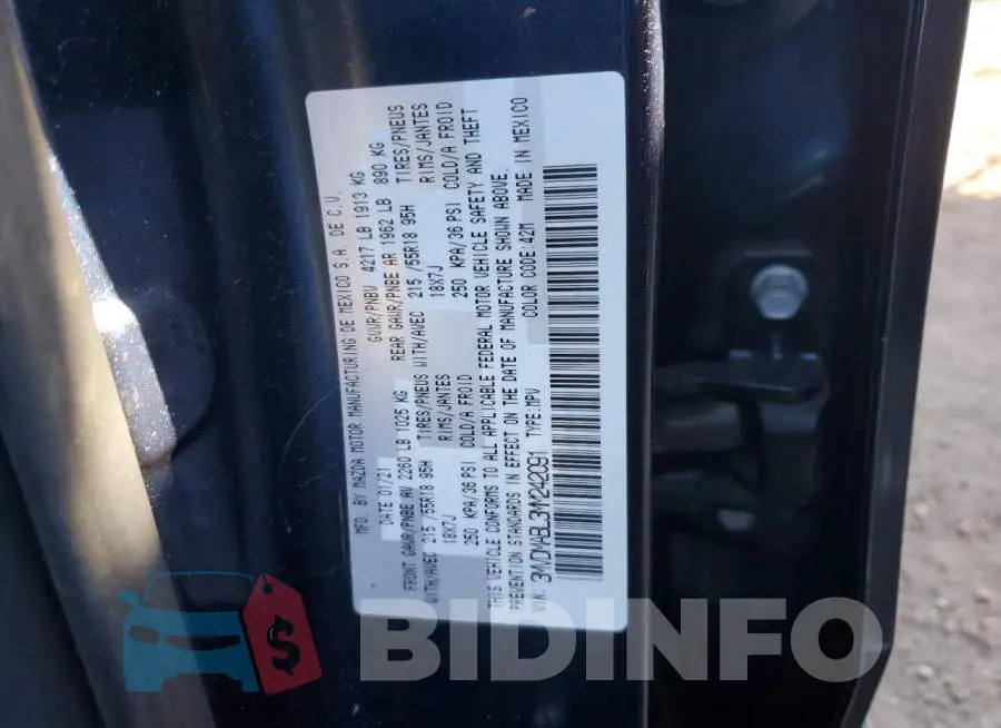 3MVDMABL3MM242091 Photo# 13