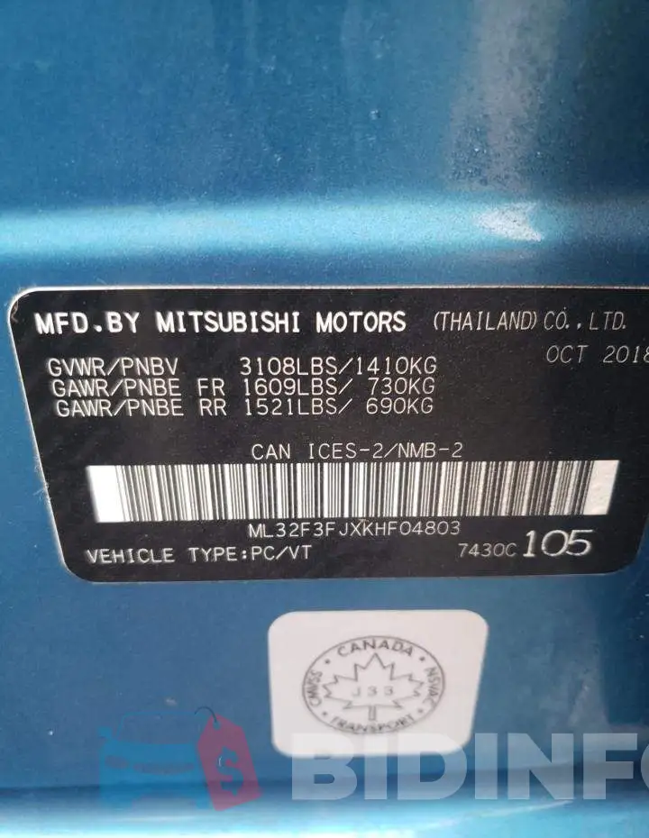 ML32F3FJXKHF04803 Photo# 13
