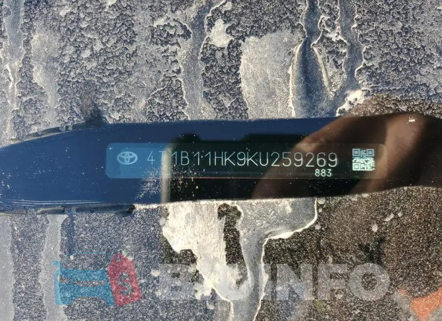 4T1B11HK9KU259269 Photo# 12