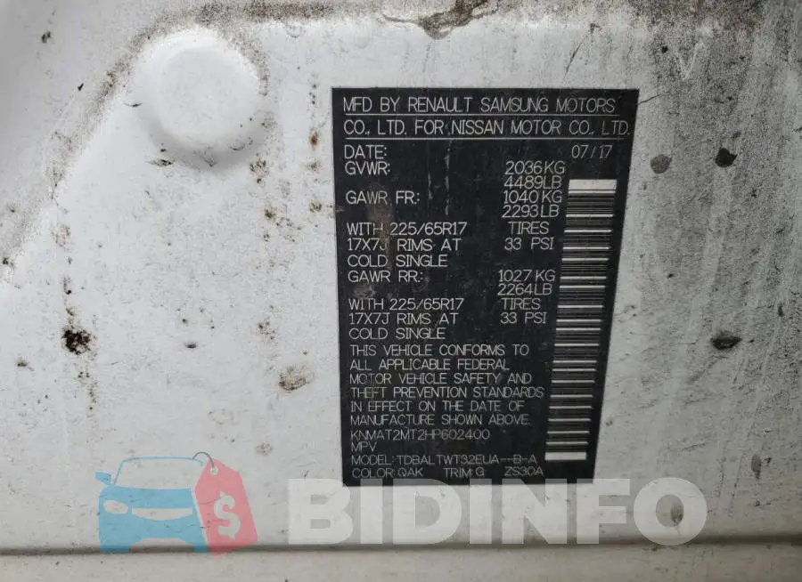 KNMAT2MT2HP602400 Photo# 13