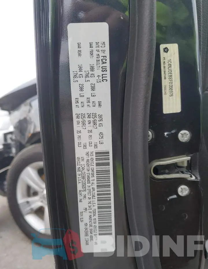1C4NJDEB8FD356976 Photo# 13