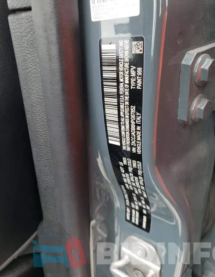 ZACCJADB6HPG67852 Photo# 12