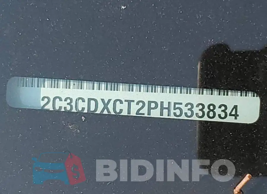 2C3CDXCT2PH533834 Photo# 12