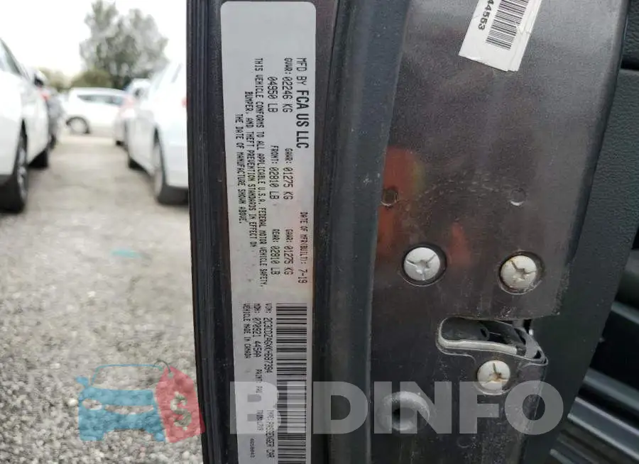 2C3CDZAGXKH687394 Photo# 12