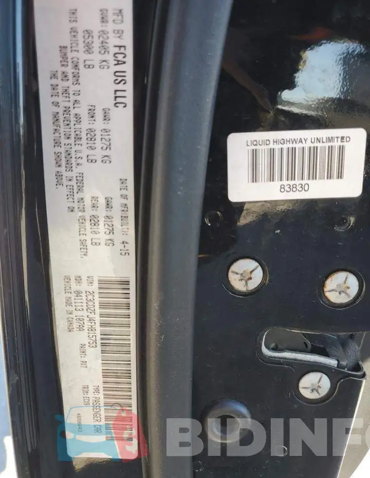 2C3CDZFJ4FH815753 Photo# 12
