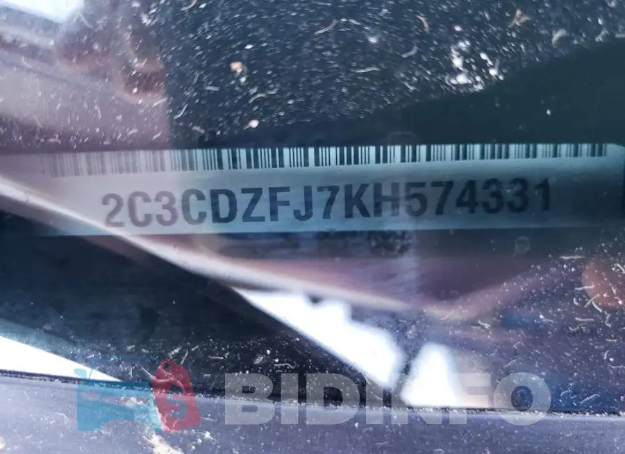 2C3CDZFJ7KH574331 Photo# 12