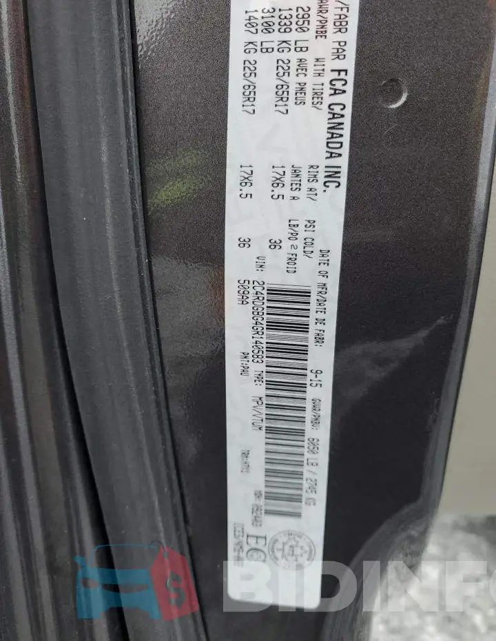 2C4RDGBG4GR140583 Photo# 13