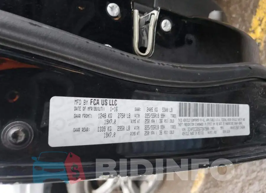 3C4PDCGB5GT207900 Photo# 12