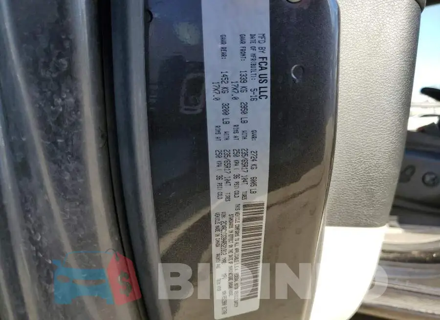 2C4RC1DG9HR521912 Photo# 13