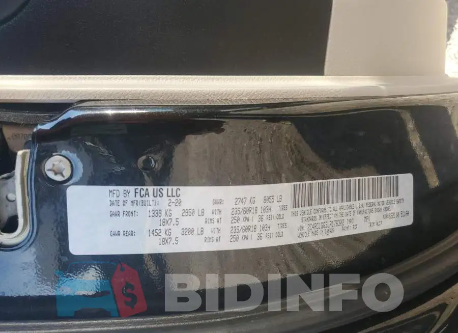 2C4RC1GG3LR176302 Photo# 14
