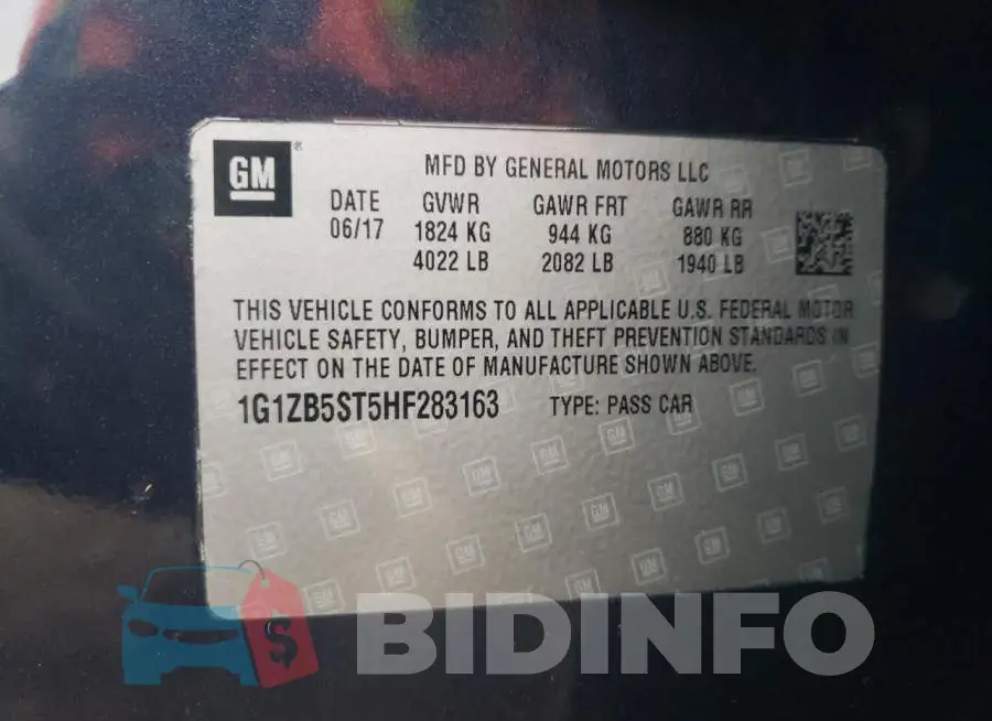 1G1ZB5ST5HF283163 Photo# 12