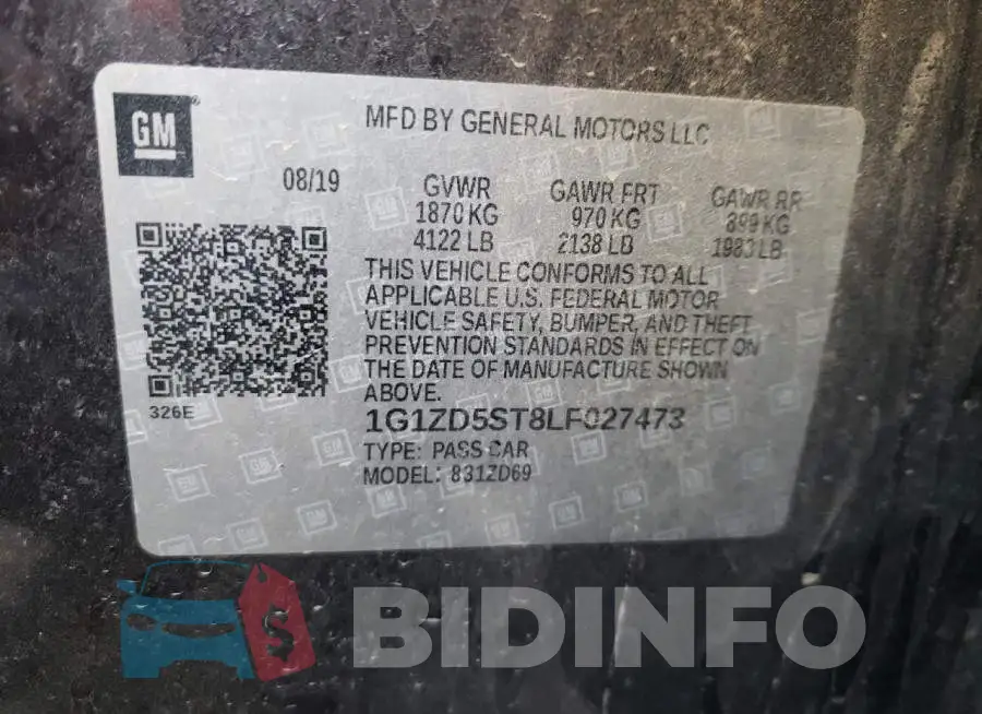 1G1ZD5ST8LF027473 Photo# 12
