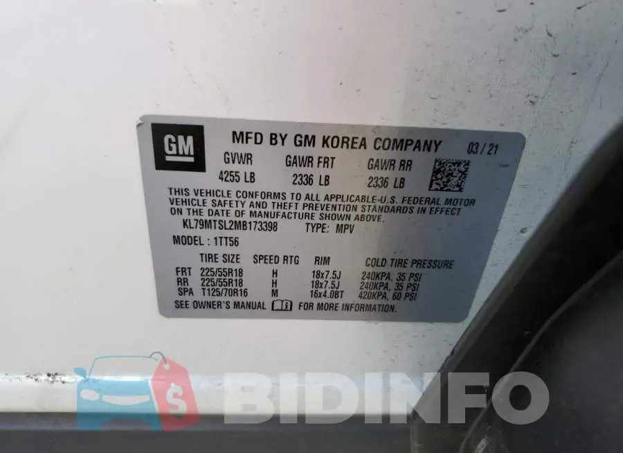 KL79MTSL2MB173398 Photo# 13