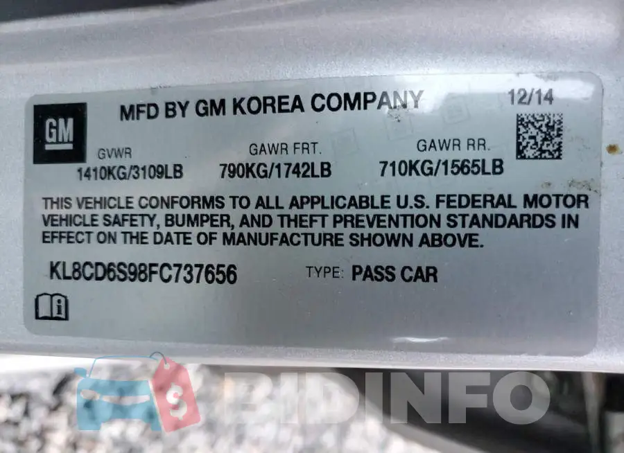 KL8CD6S98FC737656 Photo# 12