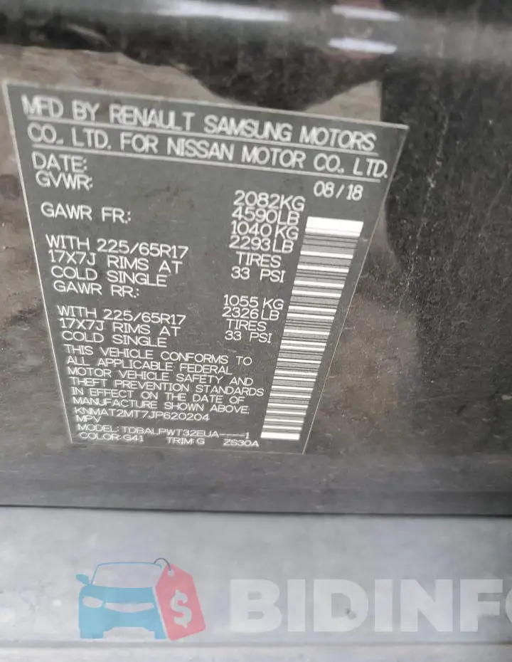 KNMAT2MT7JP620204 Photo# 13