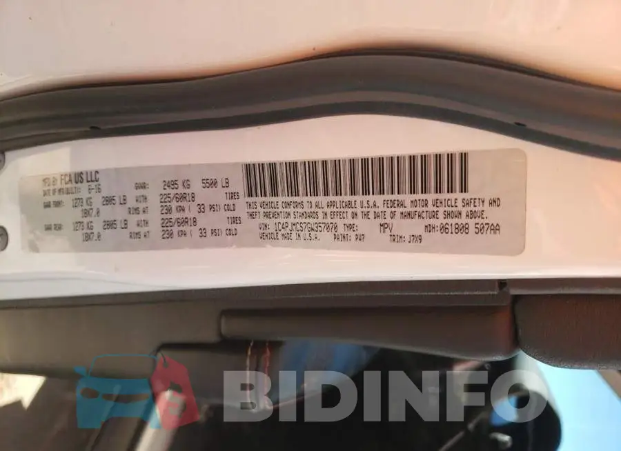 1C4PJMCS7GW357070 Photo# 13