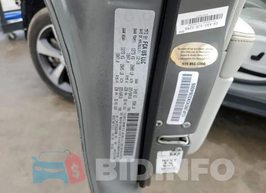1C4PJMDX2KD364006 Photo# 12
