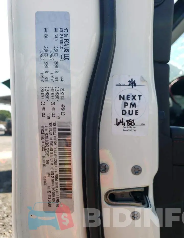 3C4NJDDB7LT203531 Photo# 13
