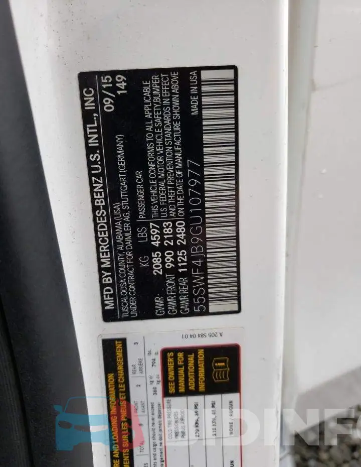 55SWF4JB9GU107977 Photo# 12