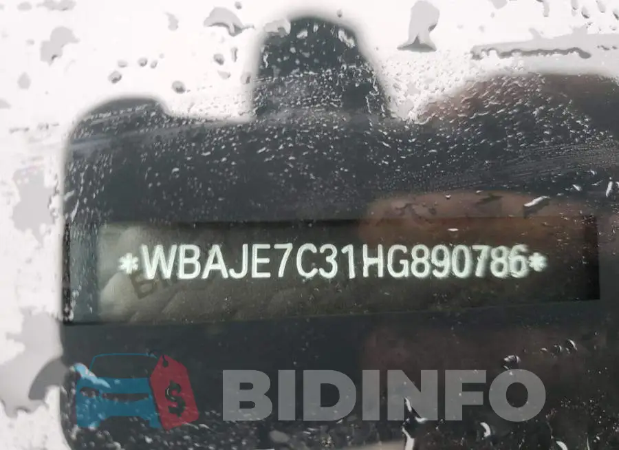 WBAJE7C31HG890786 Photo# 12