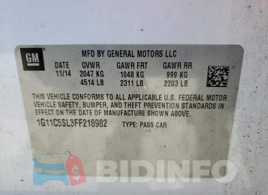 1G11C5SL3FF218982 Photo# 12