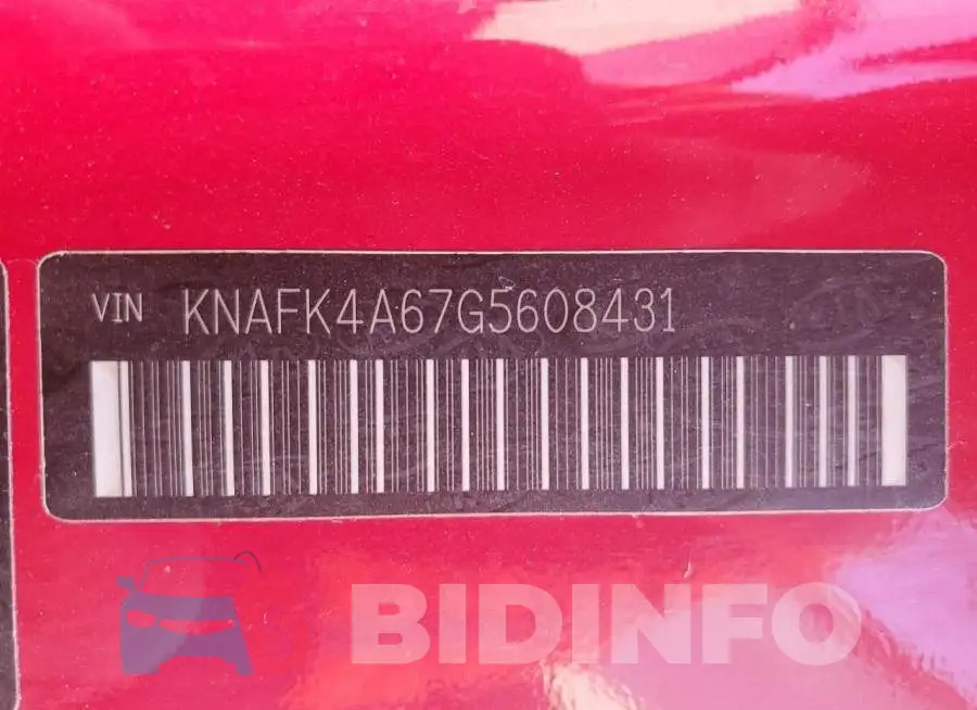 KNAFK4A67G5608431 Photo# 13