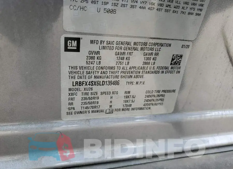 LRBFX4SX6LD139486 Photo# 13