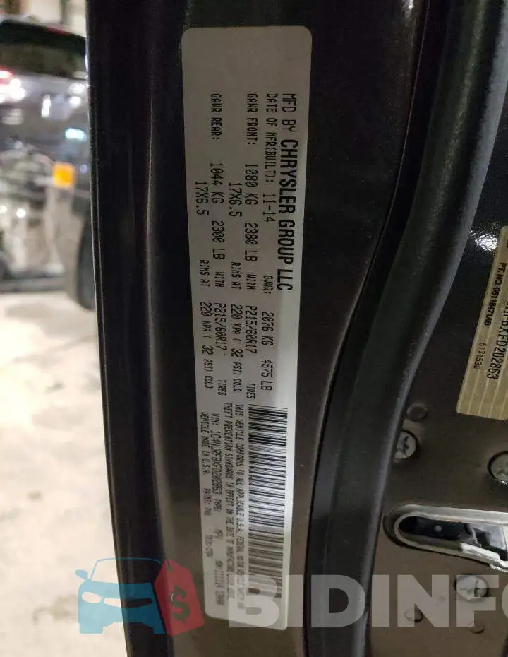 1C4NJRFBXFD202863 Photo# 12