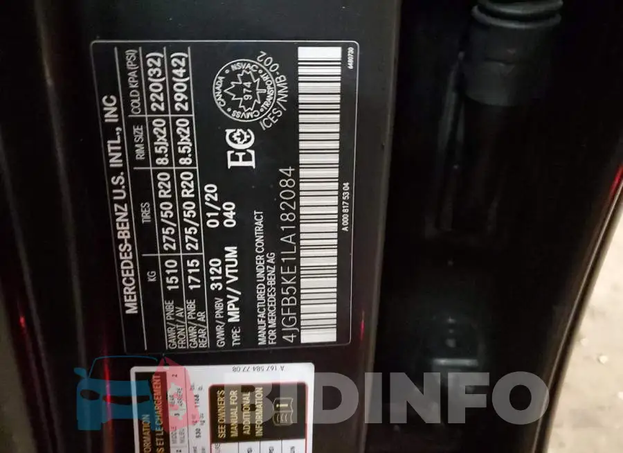 4JGFB5KE1LA182084 Photo# 12
