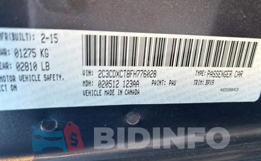 2C3CDXCT8FH776028 Photo# 10