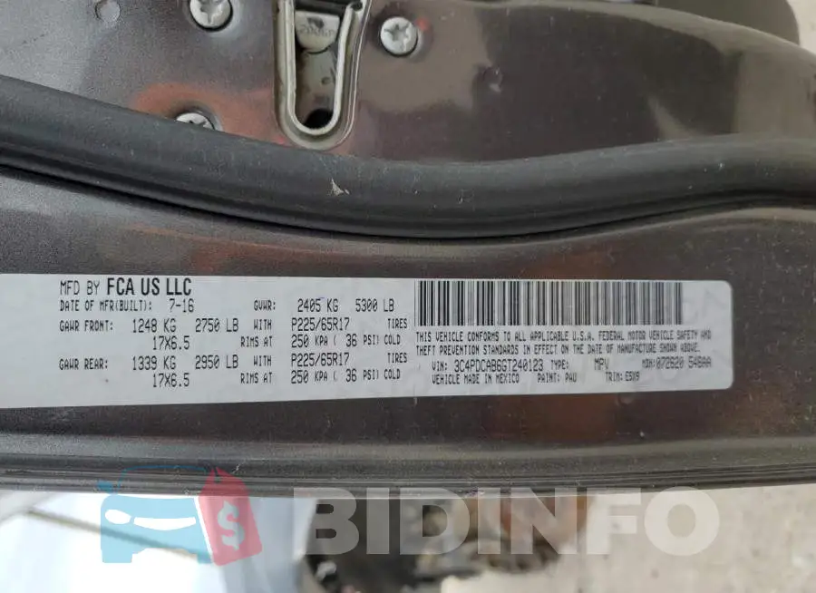 3C4PDCAB6GT240123 Photo# 14
