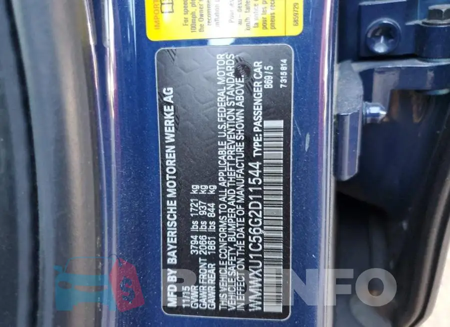 WMWXU1C56G2D11544 Photo# 13