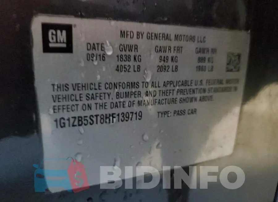 1G1ZB5ST8HF139719 Photo# 12