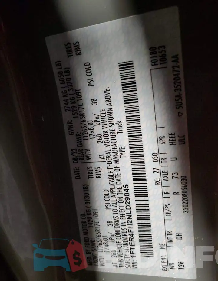 1FTER4FH2NLD29045 Photo# 12