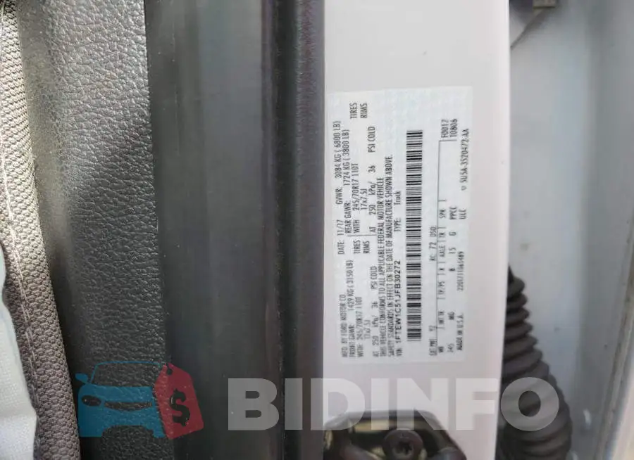 1FTEW1C51JFB30272 Photo# 12