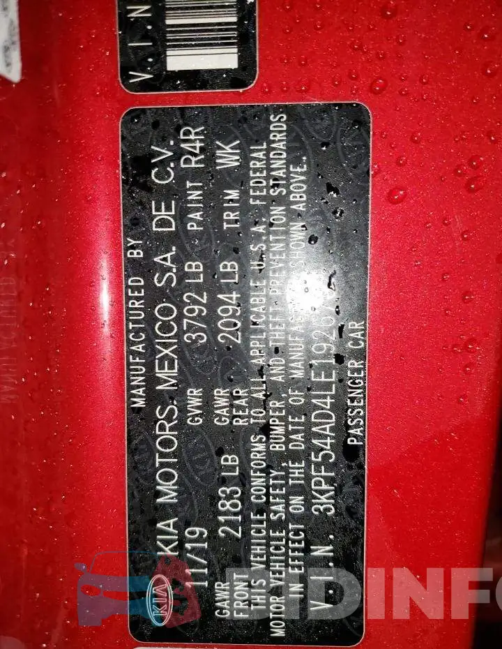 3KPF54AD4LE192670 Photo# 12